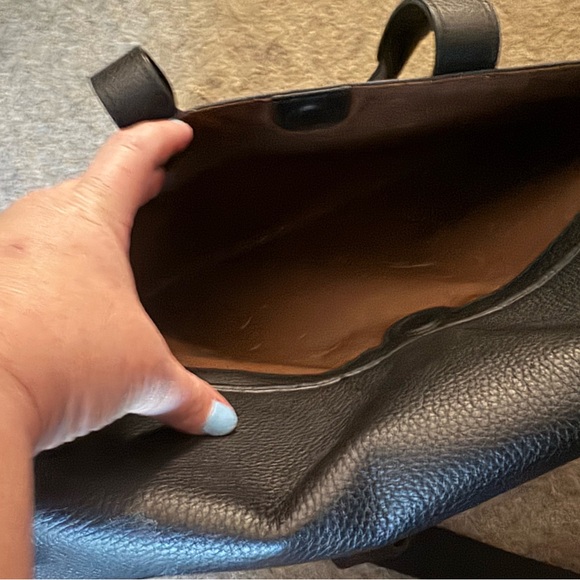 Coach Signature Brown and Black Briefcase - Picture 3 of 6